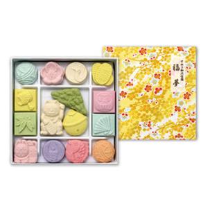 ばいこう堂 福夢 和三盆 干菓子 和三盆糖 千代箱 プチギフト