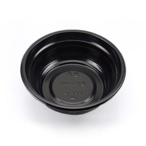 BF丼14 黒つづみ 蓋付セット（50枚入り）｜online-pac