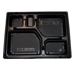 600枚 KF-20B黒OPS蓋セット 使い捨て 容器 お弁当 外嵌合 定番容器 : T