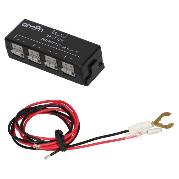 【Amazon.co.jp 限定】エーモン(amon) プラス・マイナス分岐ターミナル ワンタッチ接...