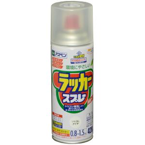 アサヒペン(Asahipen) アスペンラッカースプレー 420ML ツヤ消しクリヤ 568670 送料無料