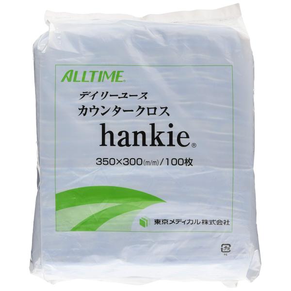 東京メディカル オールタイム ALL TIME カウンタークロス ハンキー ブルー ミニ 100枚 ...
