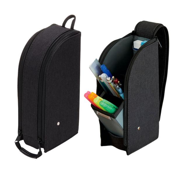 レイメイ藤井 ペンケース 筆箱 デテクール ブラック FY379B 送料無料