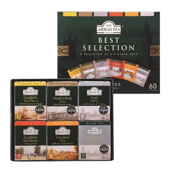 AHMAD TEA (アーマッドティー) ベストセレクション ティーバッグ 6種 アソート 個包装 ...