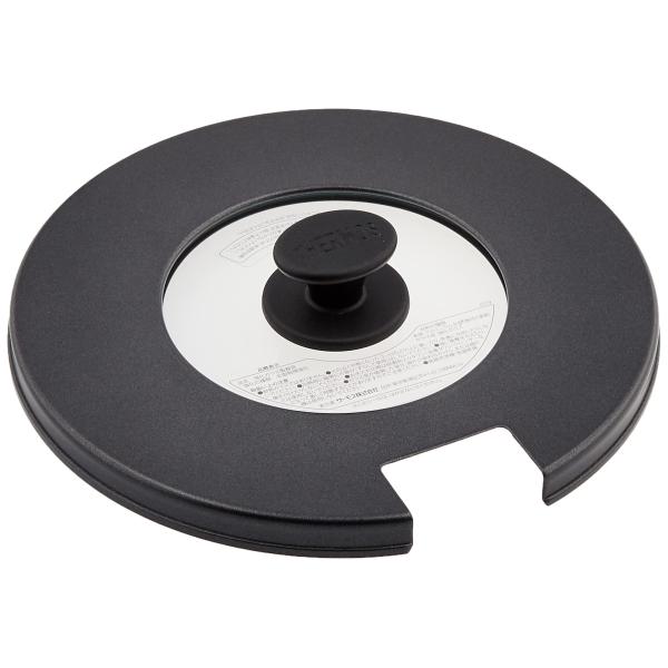 サーモス 取っ手のとれる鍋専用フタ 18cm対応 ブラック KLB-001 BK 送料無料