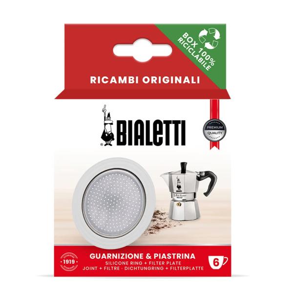Bialetti (ビアレッティ) 純正スペアパーツ モカエキスプレス 6カップ / ブリッカ 4カ...