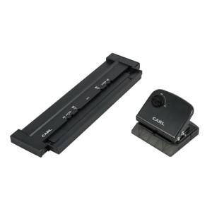 カール事務器 ゲージパンチ 穴あけパンチ 手帳用 A5 バイブル ミニ マイクロ5 対応 リフィルメーカー 5枚 ブラック 日本メーカー GP-6 送料無料