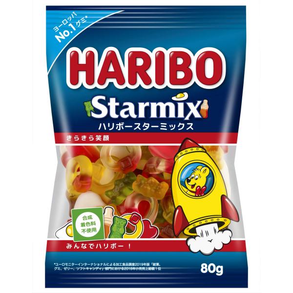 Haribo ハリボー スターミックス 80g ×10個 送料無料