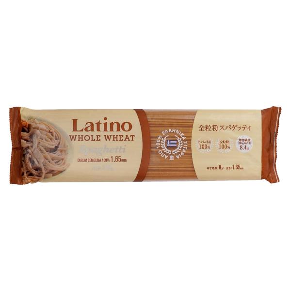 Latino (ラティーノ) ラティーノ 全粒粉 スパゲッティ 1.65mm 350g ×6個 低G...