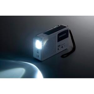 防災ラジオ 手回し LEDライト付き 6WAY...の詳細画像2
