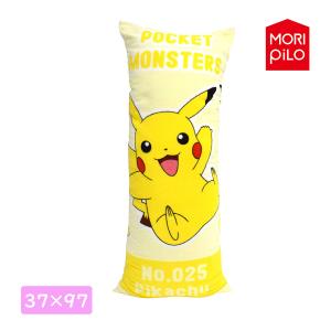 ポケモン グッズ ピカチュウ 抱き枕 クッション 綿100% タオル生地 40×100 かわいい キャラクター キッズ 子供 プレゼント MORIPiLO 公式ライセンス｜online-store-latte