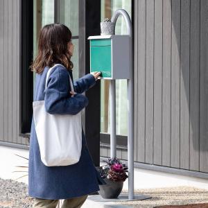 ポストスタンド 郵便ポスト 自立式 戸建て お...の詳細画像3