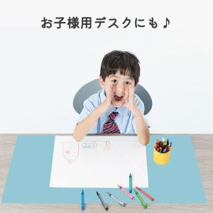 デスクマット オフィス マウスパッド レザー調...の詳細画像3