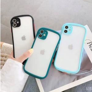 iFace風 iphoneケース アイフェイス カバー クリア 半透明 スマホ TPU 耐衝撃 シンプル 可愛い ワイヤレス充電 iPhone12 iPhone11 iPhone8 iPhone7 XR おしゃれ