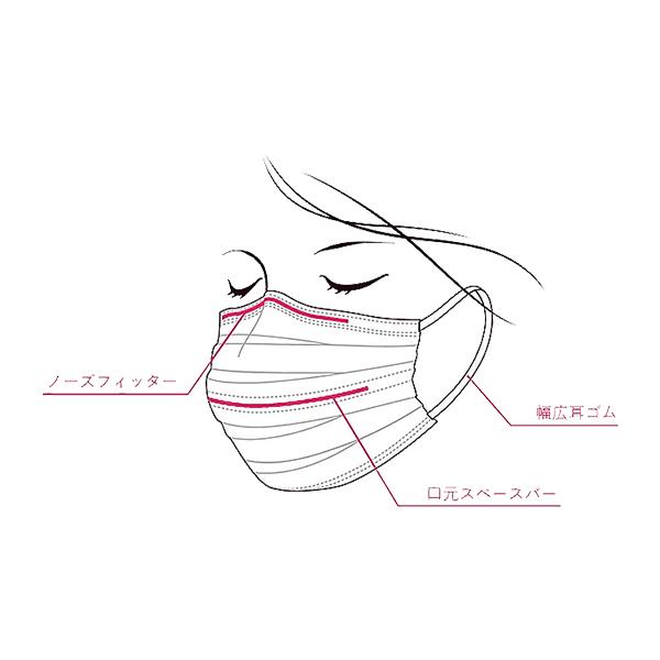 ネコポス送料無料 日本製 イータック (R) 消臭・除菌マスク 5枚X２個セット Etak