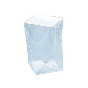 シモジマ ヘイコー 箱 クリスタルボックス ツイスター S 7x7x12.5cm 10枚 006834930