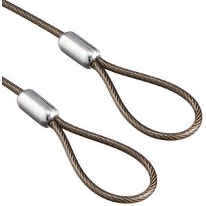 ニッサチェイン コーティングカットワイヤー 0.81-1.2x300mm 参考使用荷重5kg Y-90 黒