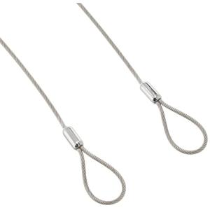 ニッサチェイン コーティングカットワイヤー 0.81-1.2x600mm 参考使用荷重5kg Y-88 透明