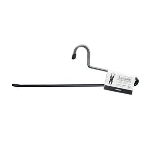 サワフジ アニマーレ すべらない スラックスハンガー2本組 ブラック AN-15-2P