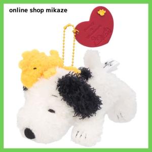 USJ  スヌーピー ぬいぐるみキーチェーン スヌーピー＆ウッドストック お土産 グッズ｜onlineshop-mikaze