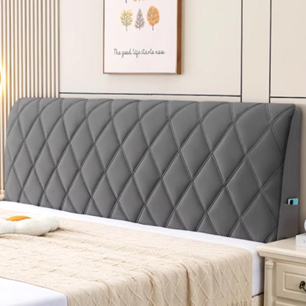 ヘッドボードカバー 背もたれカバー 防塵 和風 北欧 保護 ヘッドボードプロテクター インテリア フ...