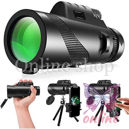 スタースコープ単眼鏡 望遠鏡 80×100 12X50 40X60HD 高倍率 BAK4レンズ 広角...
