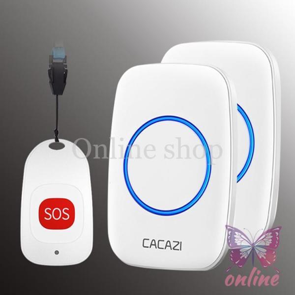 呼び出しベル 呼び鈴 ナースコール 家庭用/介護用 SOS ポケベル 介護鈴 高齢者/妊婦/患者向け...