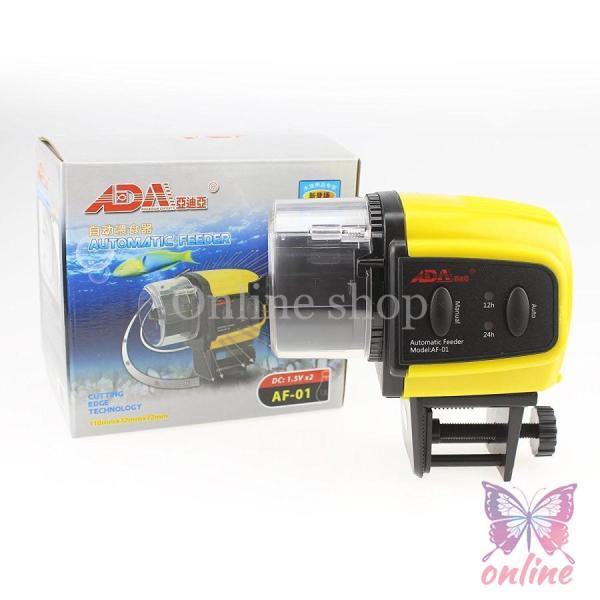 魚自動給餌器 水槽用 餌やり器 金魚オートフィーダー 出張?旅行?急用などの留守中の餌やり