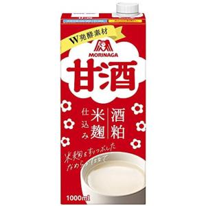 森永製菓 甘酒 1000ml 紙パック × 6本の商品画像