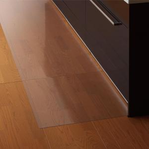 質の高い日本製Belca(ベルカ) 透明マット キッチンマット 270cm 幅270×奥行60×厚さ0.08cm クリア 保護マット キズ