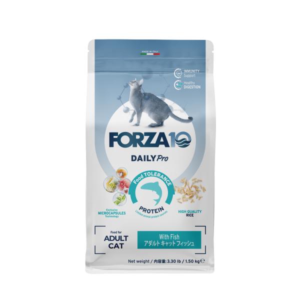 Forza10 Daily Pro キャットフード アダルトフィッシュ キャット 1.5kg