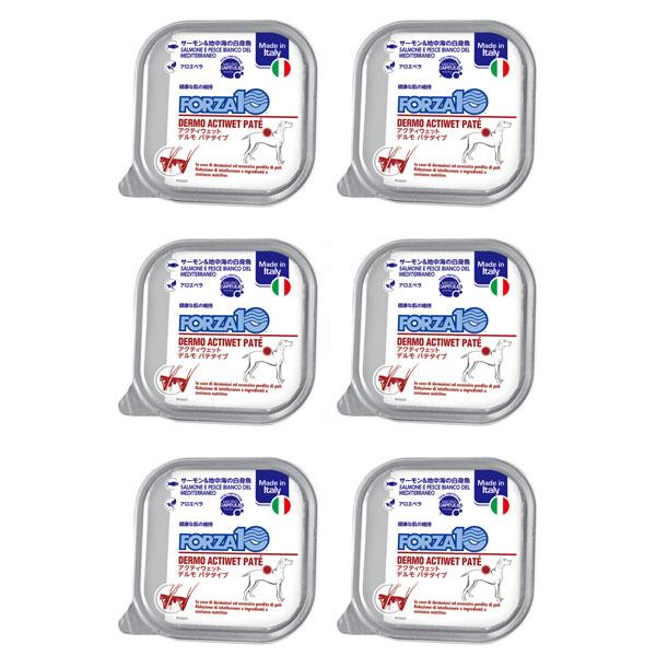 FORZA10 愛犬用 アクティブライン デルモアクティブ(皮膚・被毛) 100g×6缶