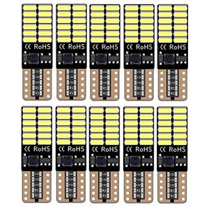 ホワイト 無極性ポジション 24連 CANBUSキャンセラー内蔵LED T10
