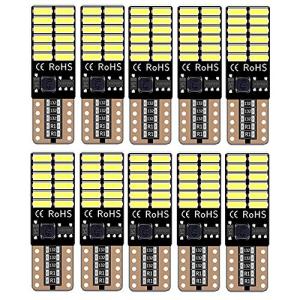 ホワイト 無極性ポジション 24連 CANBUSキャンセラー内蔵LED T10