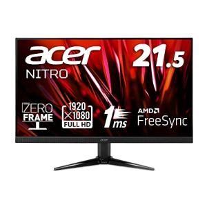 日本エイサー Acer公式 ゲーミングモニター NITRO 21.5インチ QG221QBbmiix フルHD VA 75Hz 1ms  AMD FreeSync HDMI1.4 3年メ
