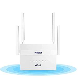 VSVABEFV 4G LTE Router with SIM Card Slot 300Mbps Unlocked Wireless Mobile