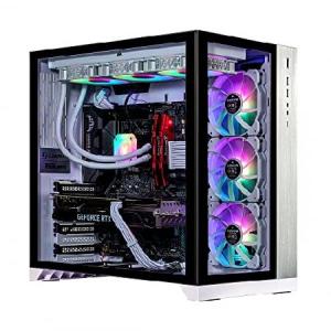 Velztorm Lux Lyte Custom Built Gaming Desktop PC (AMD Ryzen 9-5900X 12-Core, GeForce RTX 3070 Ti, 16GB RAM, 2TB PCIe SSD, WiFi, USB 3.2, HDMI, Bluetoo