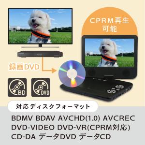 ポータブルブルーレイプレーヤー 10インチ フ...の詳細画像4