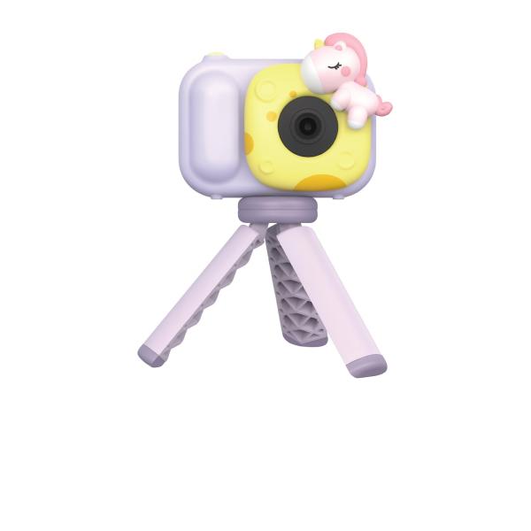 【三脚付き】子供用カメラ キッズカメラ 1080P動画対応 自撮り＆ゲーム機能付き 女の子 男の子向...