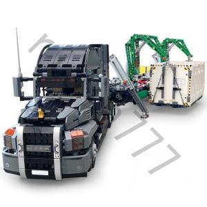 LEGOレゴ互換品 マック アンセム ビッグ 大型トラック 乗り物 車おもちゃ ブロック 42078...