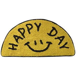 トモコーポレーション 玄関マット イエロー 約35×70cm