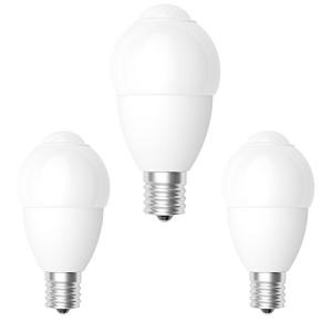 E17 LED センサー 電球 5W 60w相当 400LM 85v~265v 人感センサー 赤外線センサー 自動点灯 自動消灯 高輝度 高演色性 昼