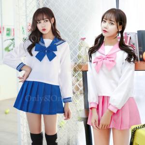 長袖 セーラー服 コスプレ 制服 女子高生 仮...の詳細画像3