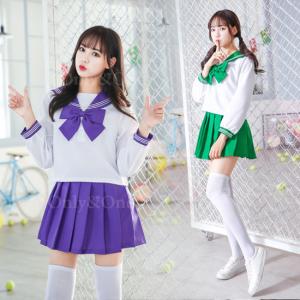長袖 セーラー服 コスプレ 制服 女子高生 仮...の詳細画像4