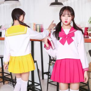 長袖 セーラー服 コスプレ 制服 女子高生 仮...の詳細画像5