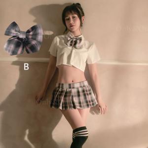 制服 セクシーコスプレ ミニスカ 女子高校生 ...の詳細画像2
