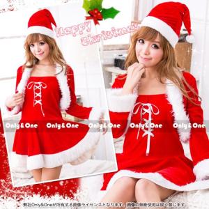 サンタ コスプレ クリスマス サンタクロース コスチューム ボレロ付きワンピース S/M/L/XL｜only-and-one