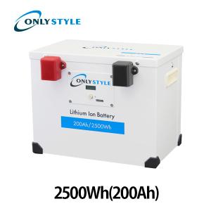 オンリースタイル リチウムイオンバッテリー2500Wh/200Ah【2022年モデル】（型式：OS-GSP200AH12V ）｜only-style