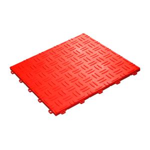 TECTile テックタイル：RED（ガレージタイル パンチカーペット フロアマット 床材 防炎）｜only-style