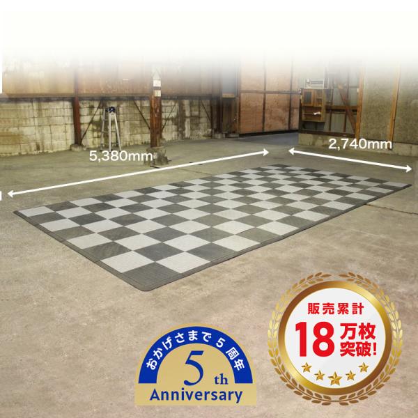 TECTile（テックタイル）【ガレージサイズ】Car-Mセット 2,740mm × 5,380mm...